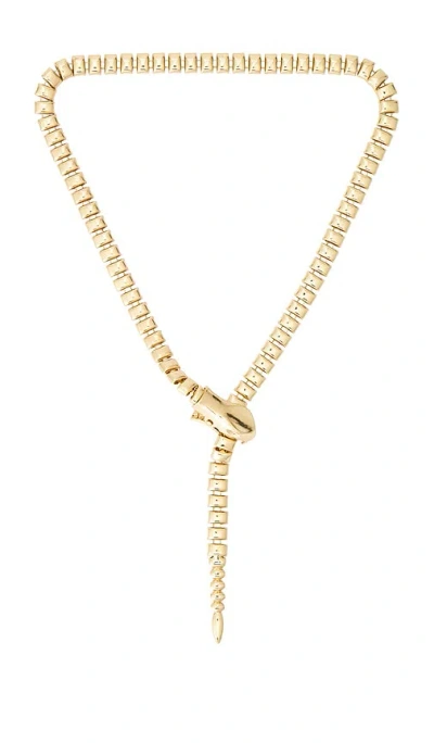 Petit Moments Snake Chain Necklace In Gold