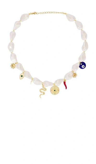 Petit Moments Spicy Charm Necklace In 珍珠