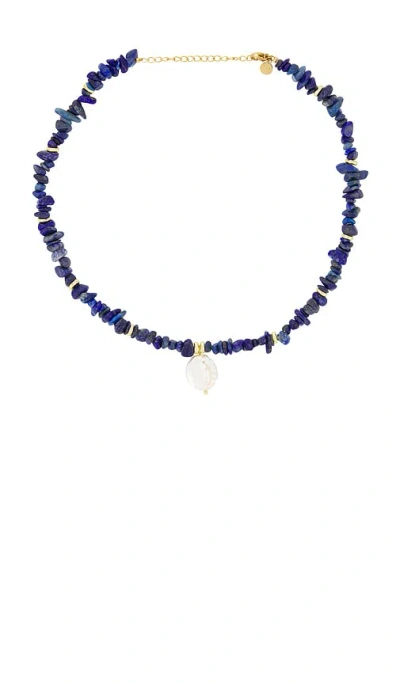 Petit Moments Vetta Necklace In Blue