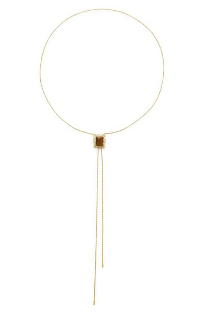 Petit Moments Viva Bolo Necklace In Gold