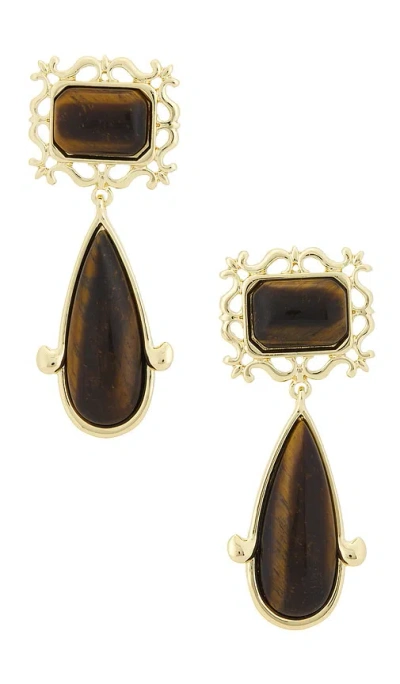 Petit Moments Viva Earrings In Brown