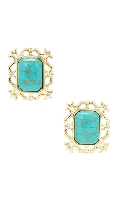 Petit Moments Viva Stud Earrings In Gold