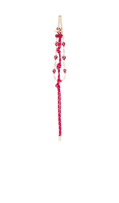 Petit Moments X Revolve Berry Bag Charm In Pink