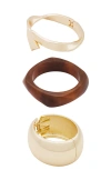 Petit Moments X Revolve Party Cuff Set In 棕色