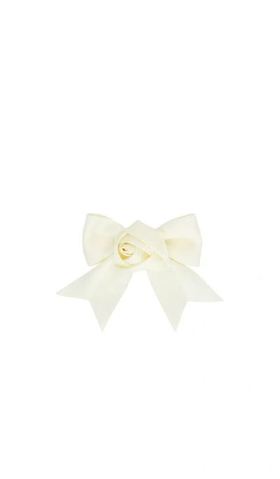 Petit Moments X Scott King Hair Madonna Bow Clip In Neutral
