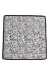 Petit Moments Zebra Print Square Scarf