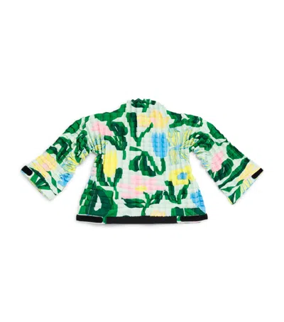 Petit Pli Kids'  Patterned Versatile Top In Multi