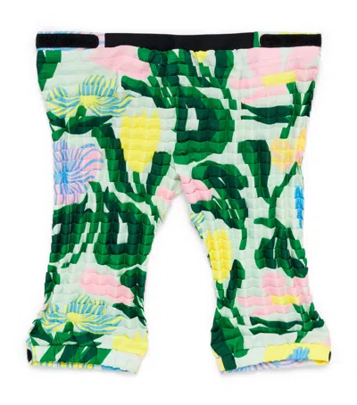 Petit Pli Kids'  Pleated Versa-tile Trousers In Green