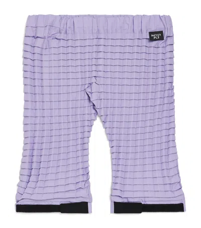Petit Pli Kids'  Pleated Versa-tile Trousers In Purple