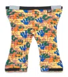 Petit Pli Versatile Patterned Trousers In Multi