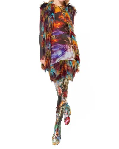 Petit Pois By Viviana G Mini Skirt In Multi
