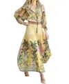 Petit Pois By Viviana G Palms Maxi Dress In Multi In Multi