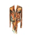 Petit Pois By Viviana G Wrap/duster In Multi In Multi