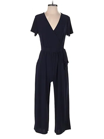 Pre-owned Petite Assembly Jumpsuit In Blue