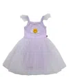 Petite Hailey Girls' Bailey Daisy Tutu Dress - Baby, Little Kid, Big Kid In Light/pastel Purple