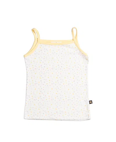 Petite Hailey Girls' Olivia Flower Tanktop - Little Kid, Big Kid In White