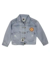 PETITE HAILEY GIRLS' PATCHED DENIM JACKET - LITTLE KID, BIG KID