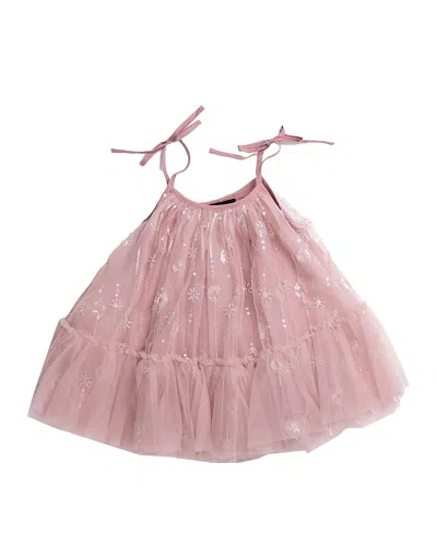 Petite Hailey Girls' Rowan Tull Dress - Little Kid, Big Kid In Pink