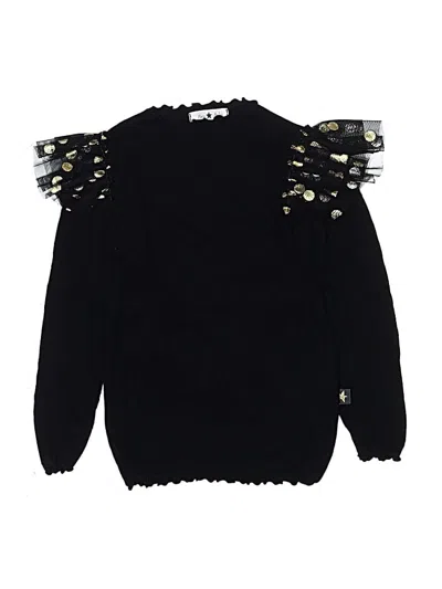 Pre-owned Petite Hailey Kids' Long Sleeve Turtleneck In Black