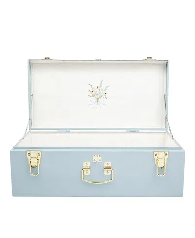 Petite Keep Bouquet Petite Bridal Trunk In Blue