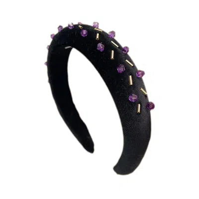 Petite Maison Kids' Evangeline Headband In Black