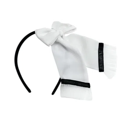 Petite Maison Kids' Gwen Headband In White