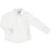 Petite Maison Kids Charlotte Boys' Button Down Shirt In White