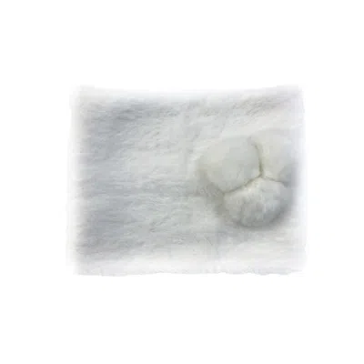 Petite Maison Kids' Milana Victoria Neck Warmer In White