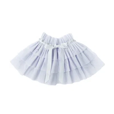 Petite Maison Kids' Victorian Lavender Mesh Cape In Purple