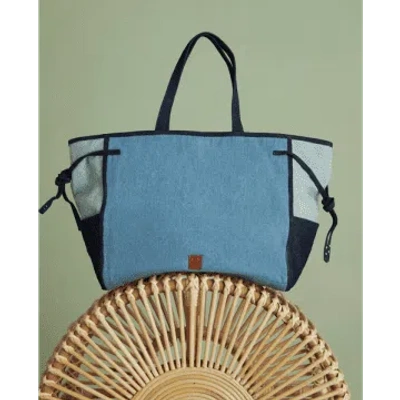 Petite Mendigote - Cabas Susanne Bag In Blue