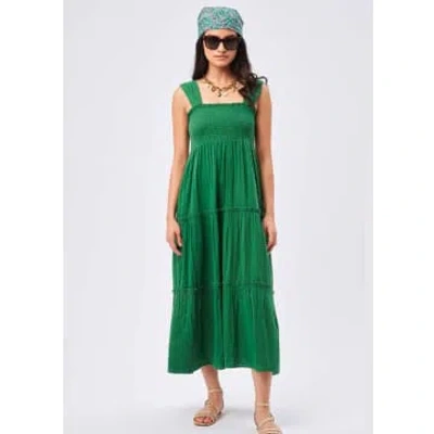 Petite Mendigote Ron Dress In Green