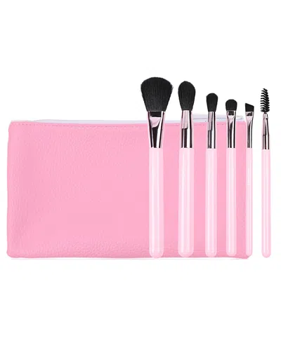 Petite 'n Pretty Mini Makeup Artist Essential Brush Set In White