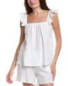 Petite Plume Celeste Top In White
