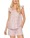 Petite Plume Clara Twill Short Pajama Set