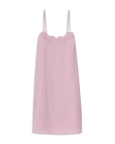 Petite Plume Cotton Voile Fleur Slip In Pink