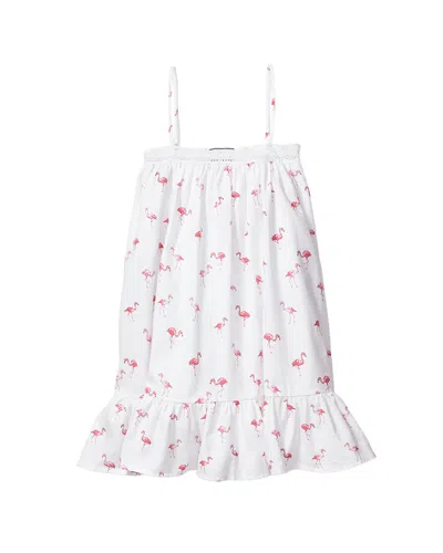 Petite Plume Flamingos Lily Nightgown In Multi