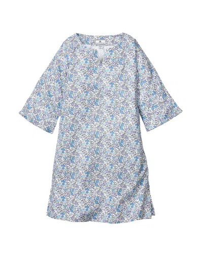 Petite Plume Fleur D'azur Caftan In Blue