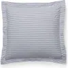 Petite Plume French Ticking Euro Sham In Blue