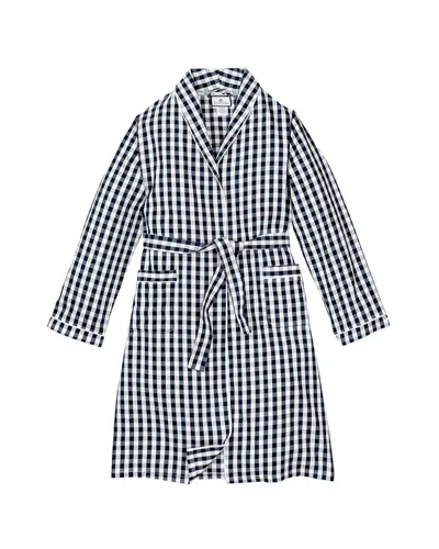 Petite Plume Gingham Robe In Multi