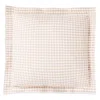 Petite Plume Gingham Sham, Euro In Multi