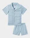 Petite Plume Boy's Spring Gingham Two-piece Set In Spring Gingham