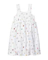 Petite Plume Girl's High Tea Nightgown In White