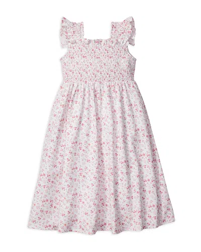 Petite Plume Girls' Dorset Floral Margaux Dress - Baby, Little Kid, Big Kid In Pink
