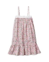 Petite Plume Girls' Fleurs De Rose Lily Nightgown - Baby, Little Kid, Big Kid In Fleur Rose