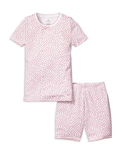 Petite Plume Girls' Pima Cotton Sweethearts Short Set - Little Kid, Big Kid