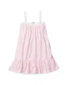 Petite Plume Girls' Sweethearts Lily Nightgown - Baby, Little Kid, Big Kid In Red