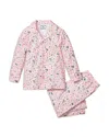 Petite Plume Girls' Vintage Sweets Pajama Set - Baby, Little Kid, Big Kid In Pink