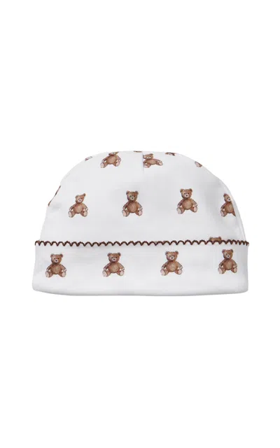 Petite Plume Infant Pima Cotton Hat In White