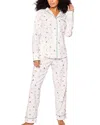 Petite Plume Jingle Paws Cotton Pajamas In White