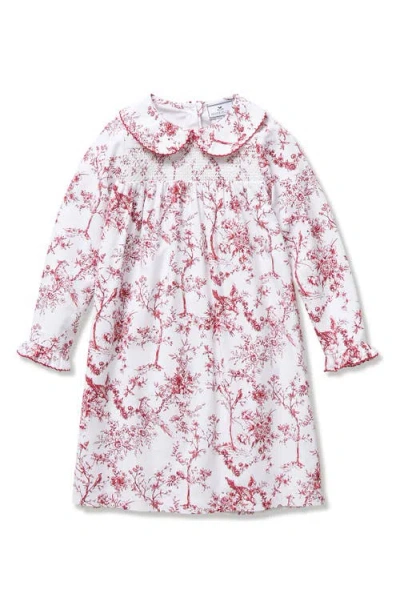 Petite Plume Kids' Eloise Nightgown In Red